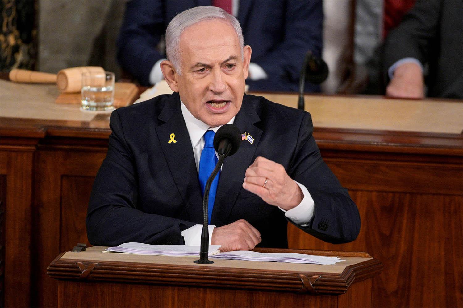 Netanyahu said Israel had US backing to resume fighting if the second stage talks prove futile, 