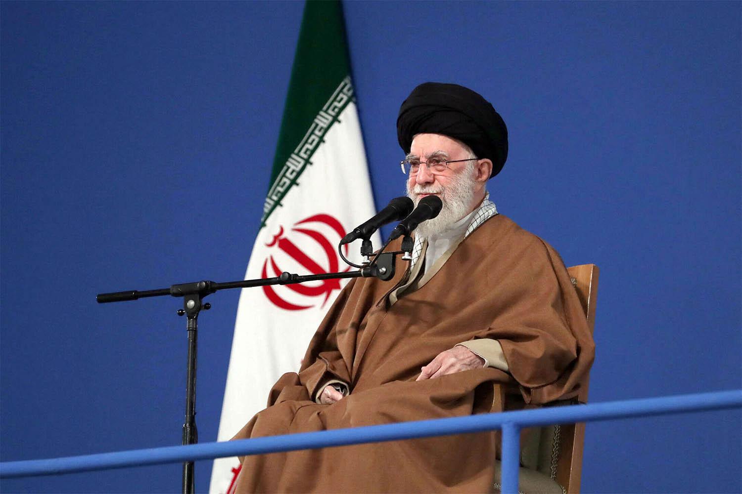 Iran's Supreme Leader Ayatollah Ali Khamenei 