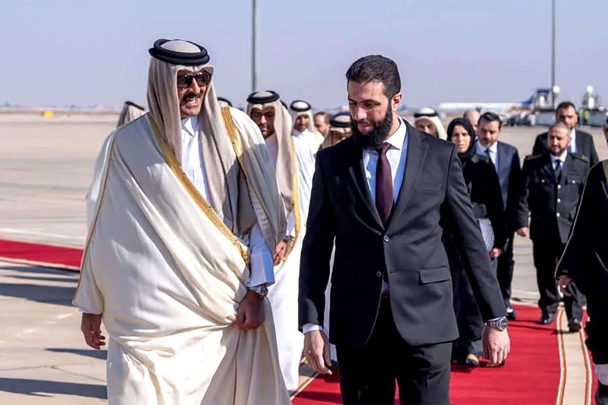 قطر من أكبر الداعمين الخليجيين لحكم الشرع