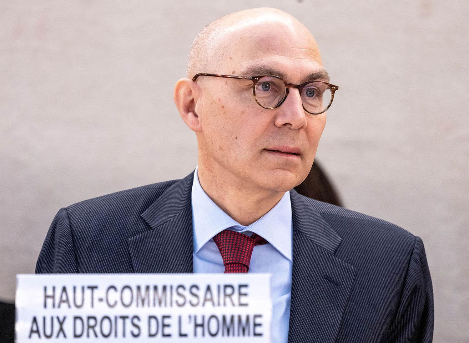 UN human rights chief Volker Turk