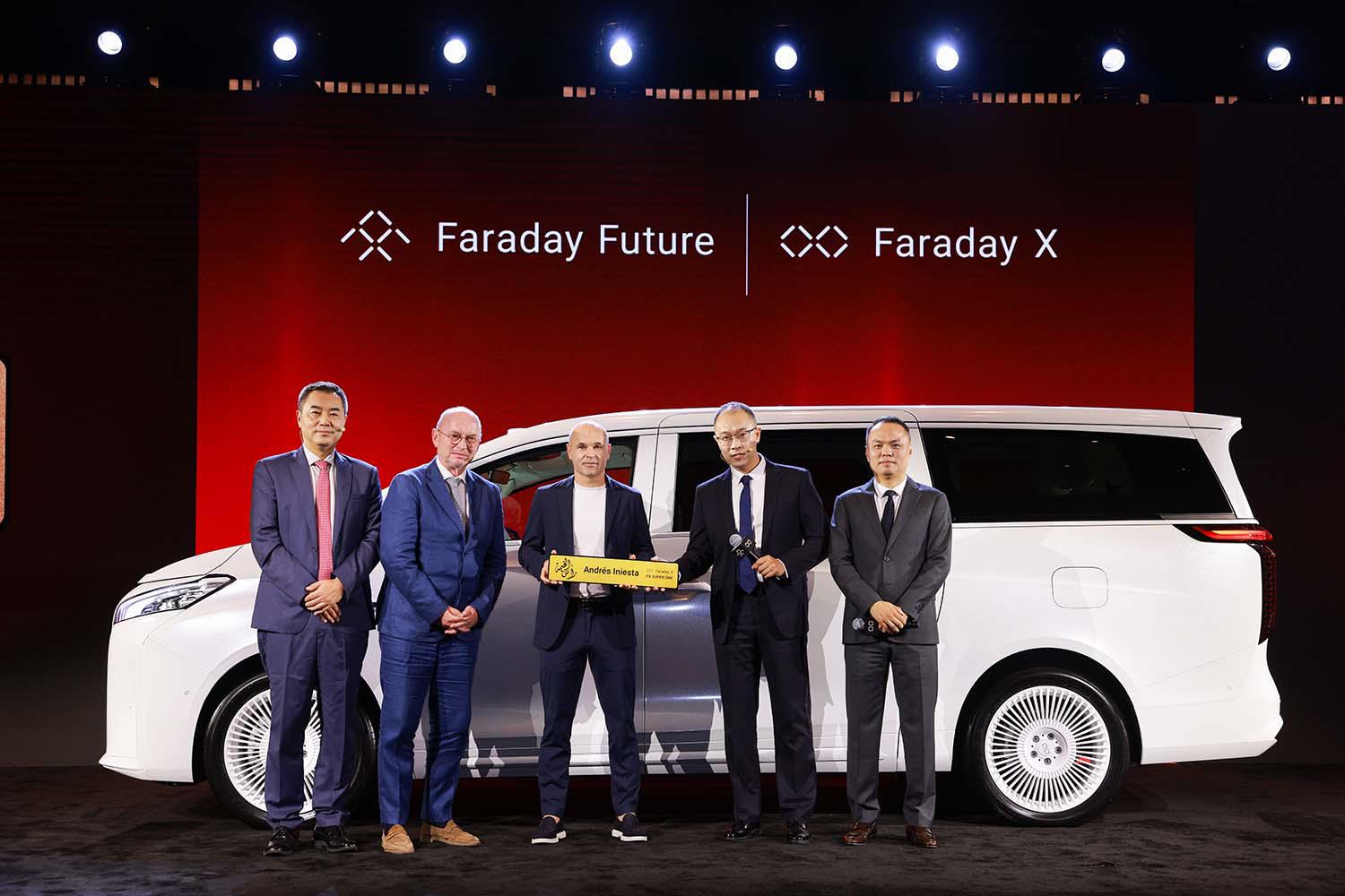 Football legend Andrés Iniesta becomes first owner the FX Super One and co-creation officer