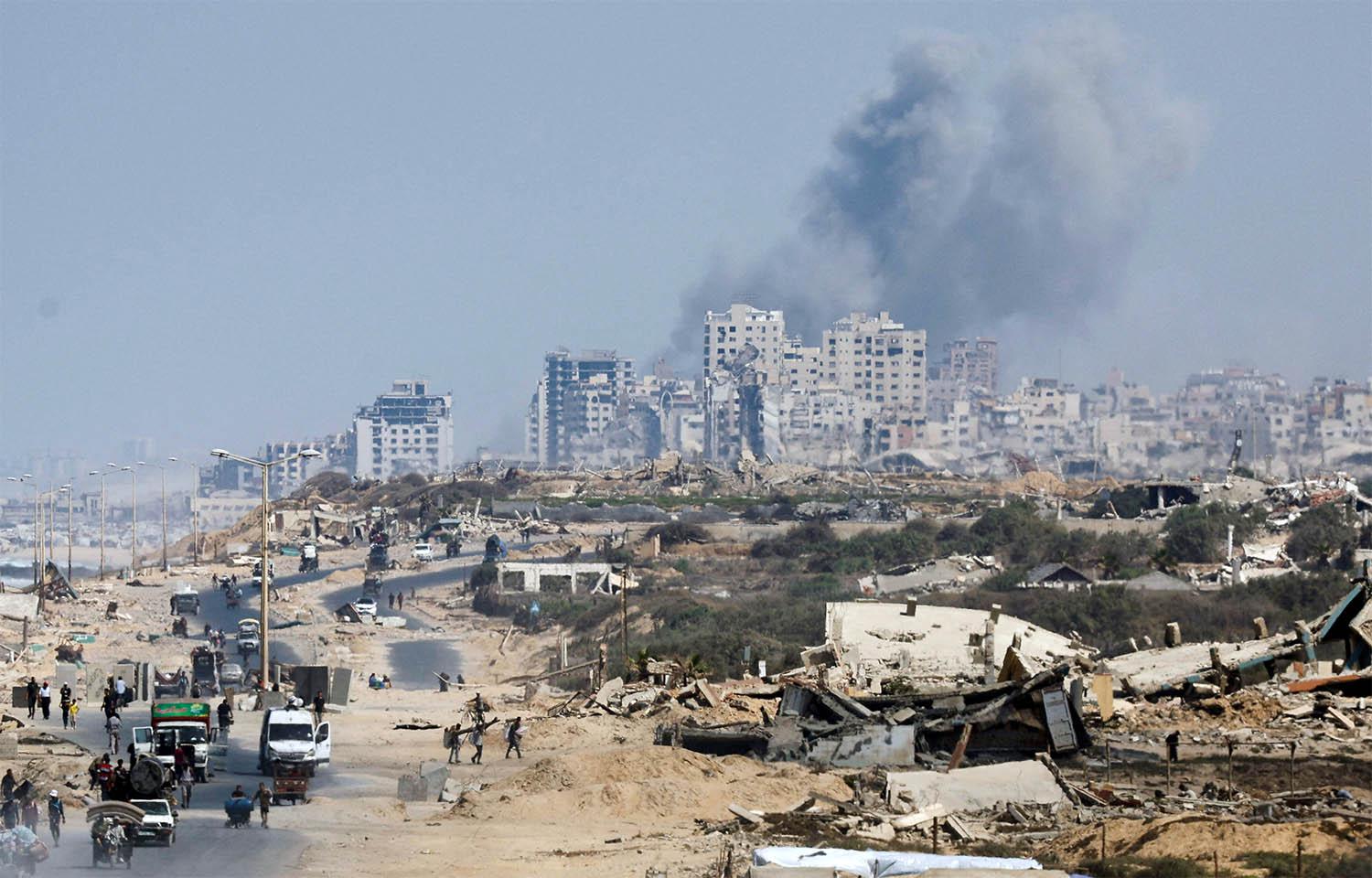 Israel said it would no longer allow Palestinians to return to the north