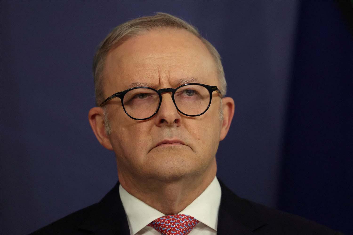 Australian Prime Minister Anthony Albanese 