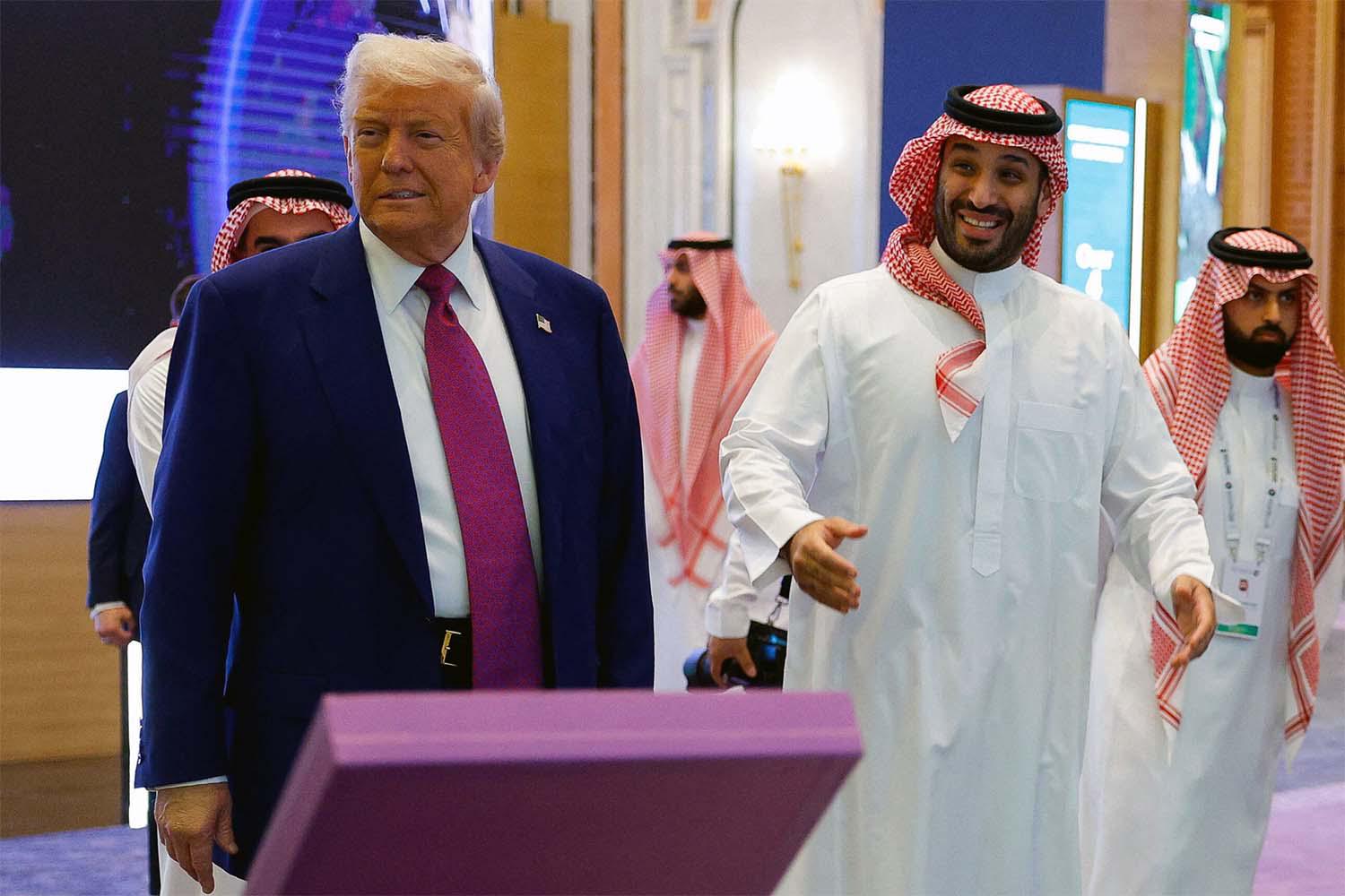 Trump and bin Salman may also discuss a US-Saudi defense agreement