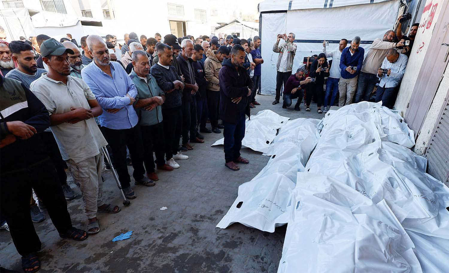 Health officials in Gaza had said Israeli air strikes killed at least 20 people on Saturday