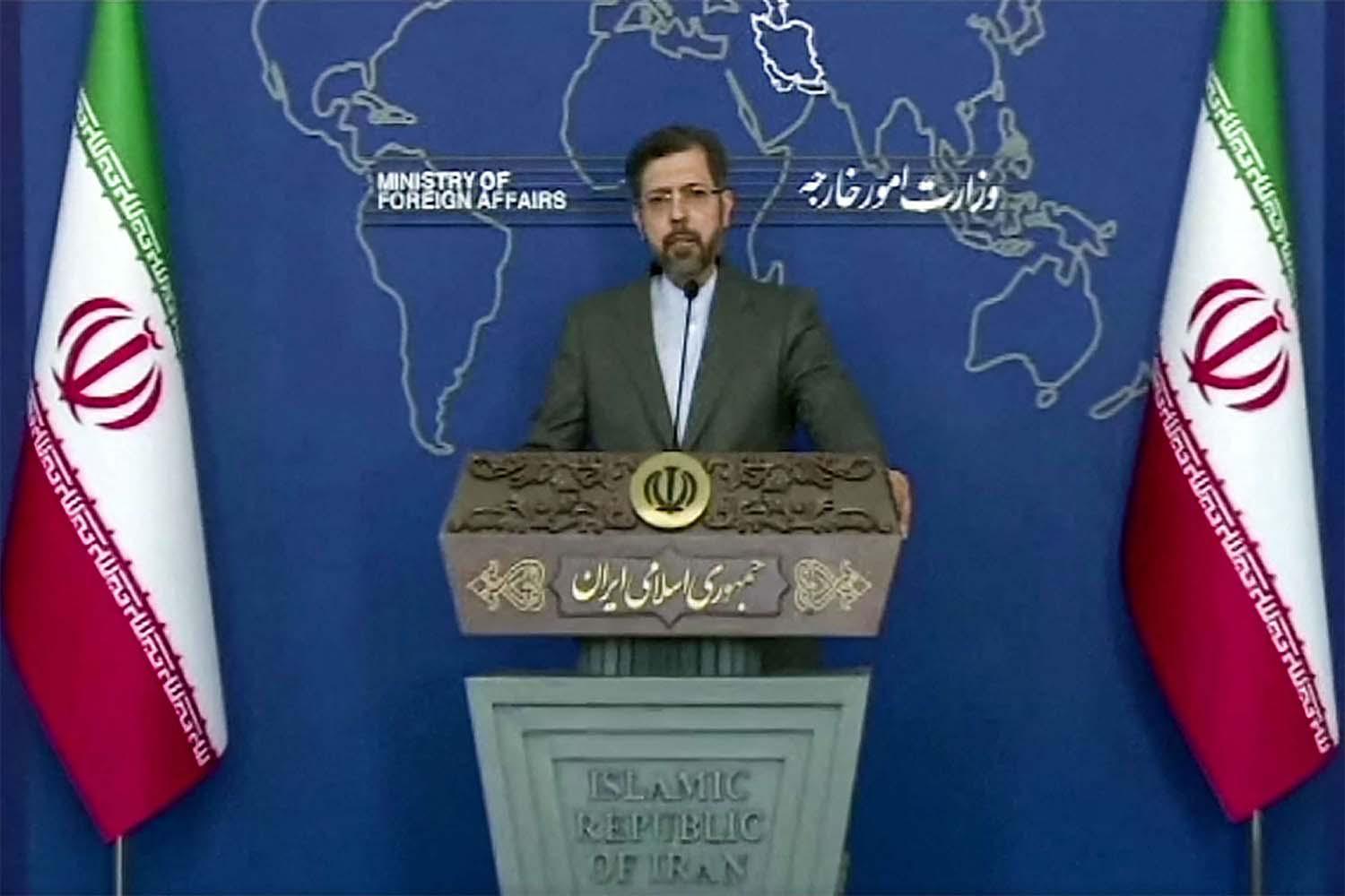 Khatibzadeh said Washington was sending Tehran contradictory messages about nuclear talks through third countries