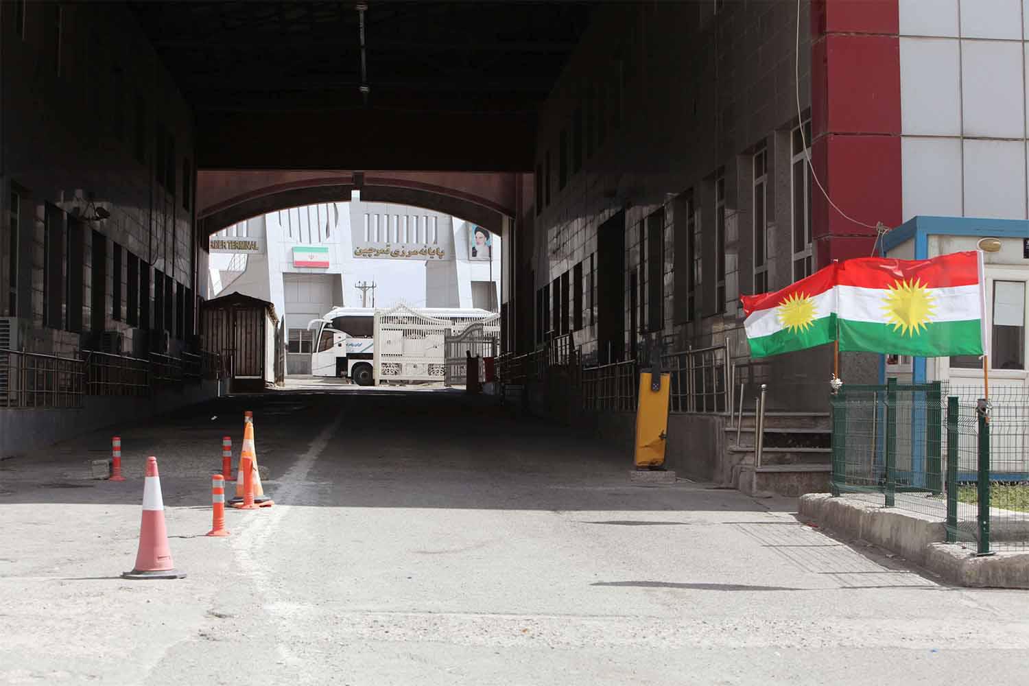 The border between Iran and Kurdistan