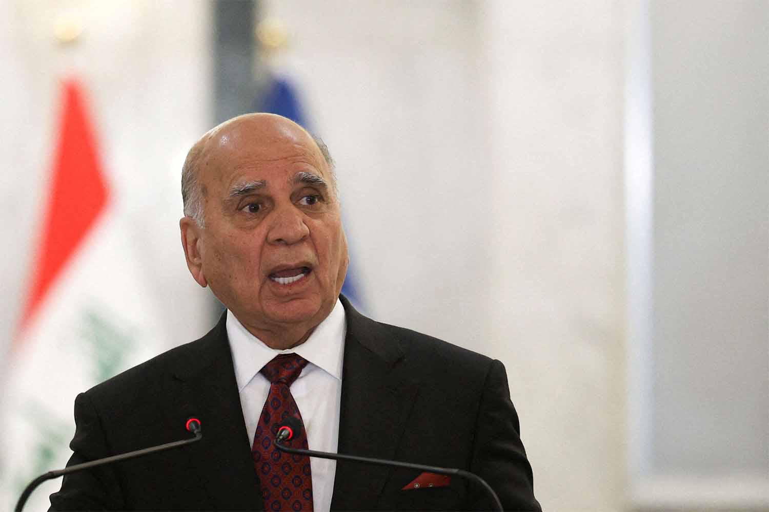 Iraqi Foreign Minister Fuad Hussein