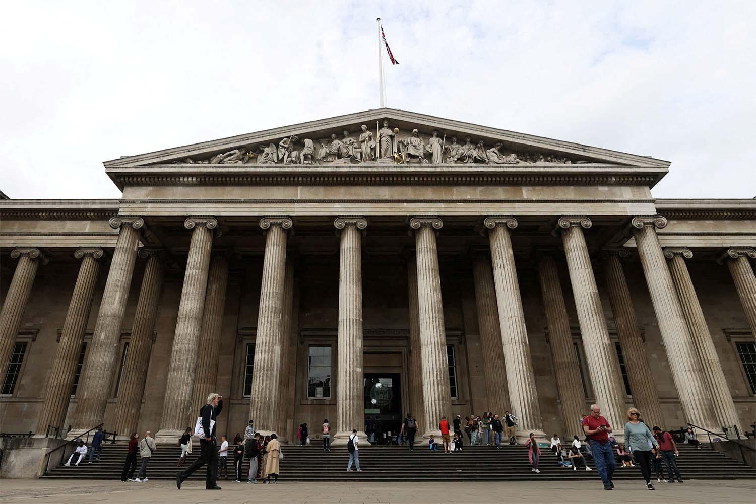 The British Museum is facing accusations of historical erasure
