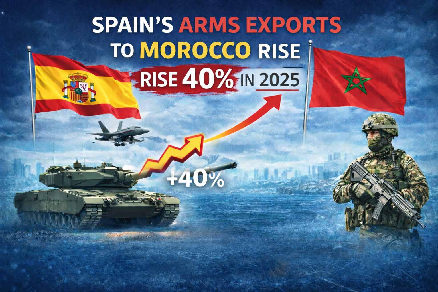 Spain’s arms exports to Morocco reached €29.6 million in 2025