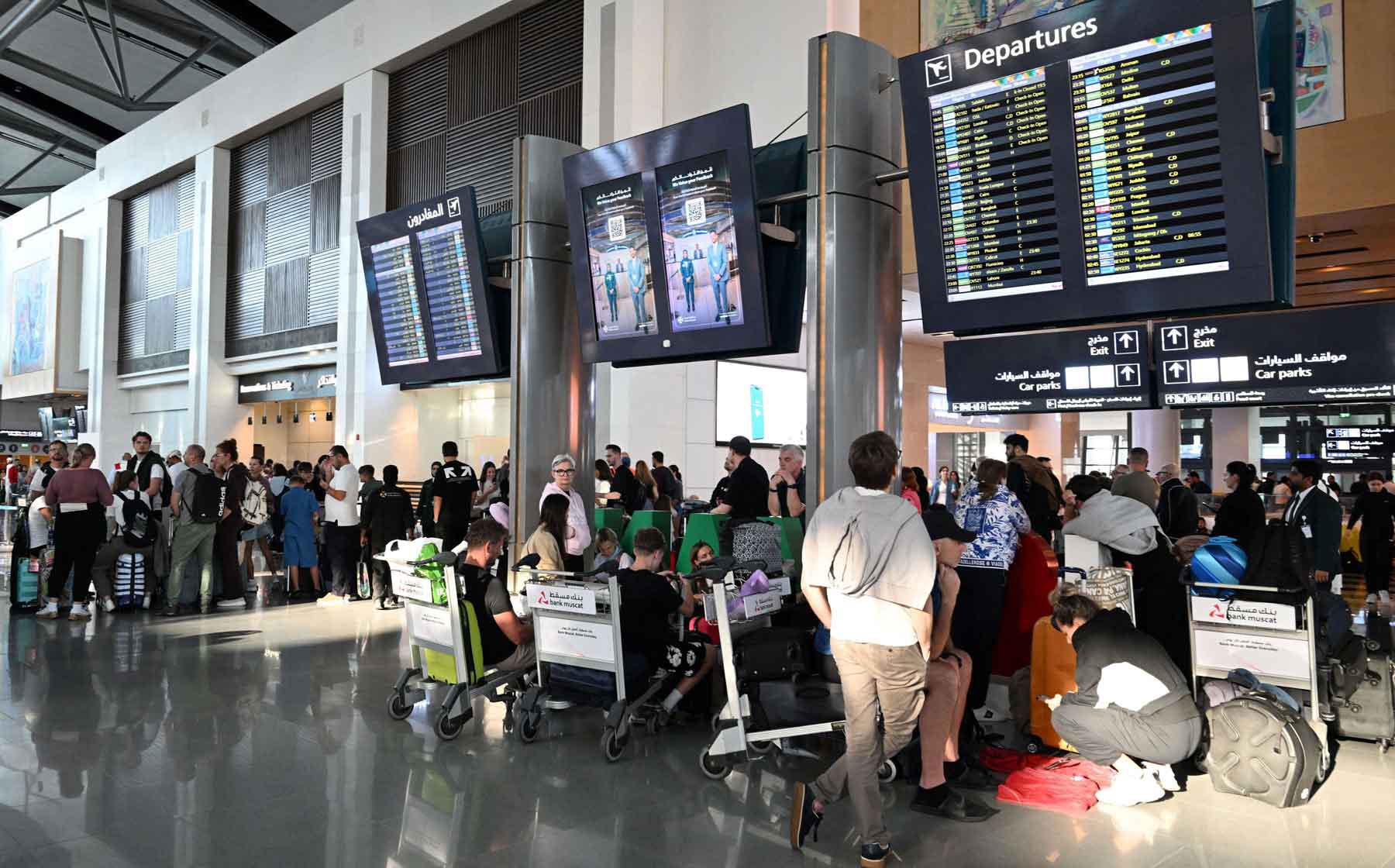 Airspace closures ripple across Gulf