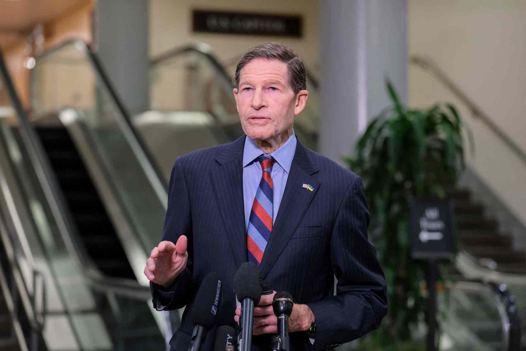 Blumenthal: Russia seems to be aiding our enemy actively and intensively