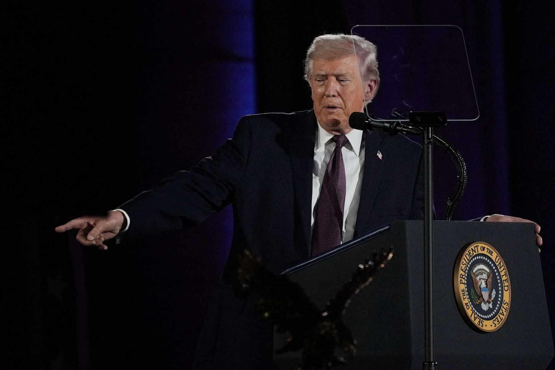 With global stakes rising, Trump signals limits to US patience
