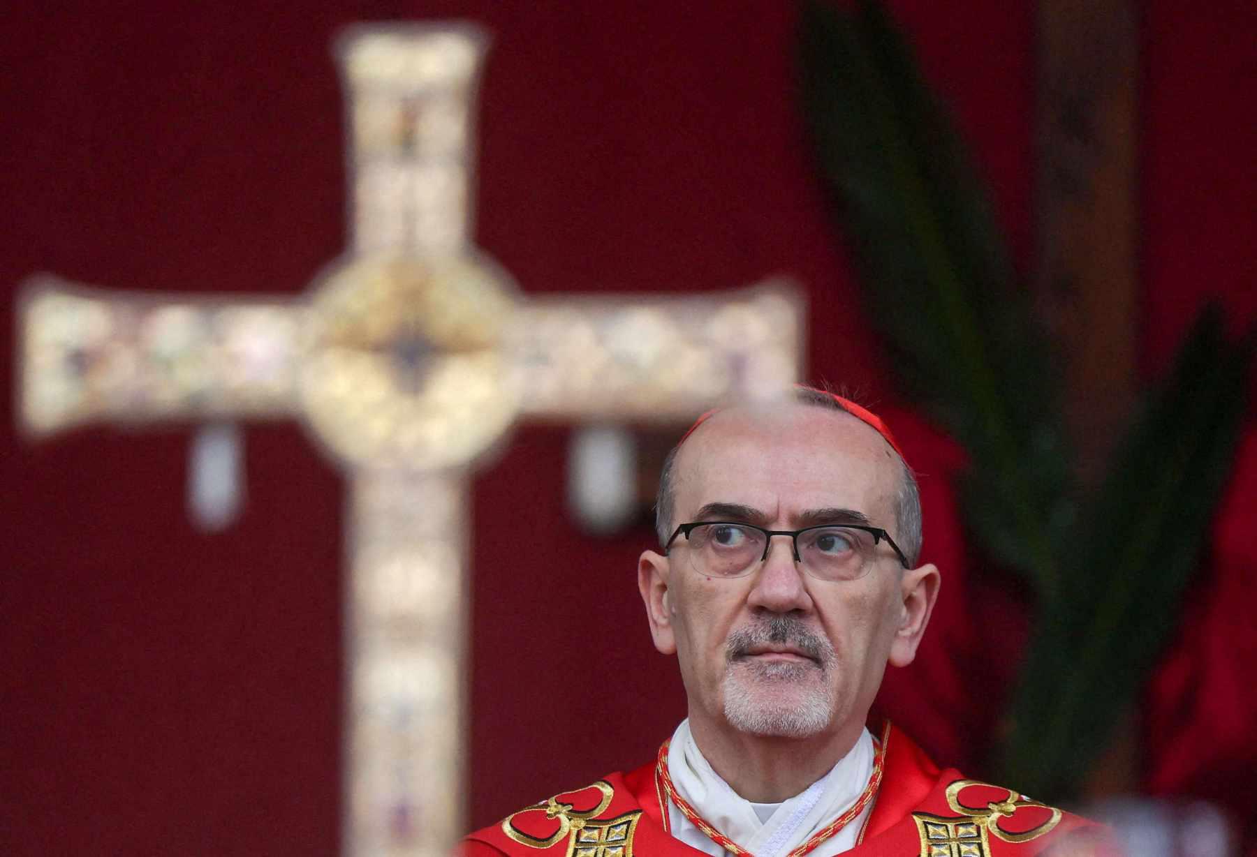 ‘For the first time in centuries, the Heads of the Church were prevented from celebrating the Palm Sunday Mass ‘