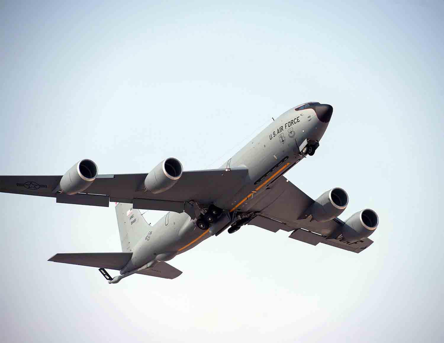 A US Air Force KC-135 Stratotanker