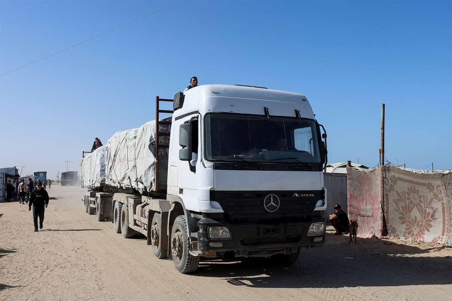 War-torn Gaza's population relies heavily on external supplies 