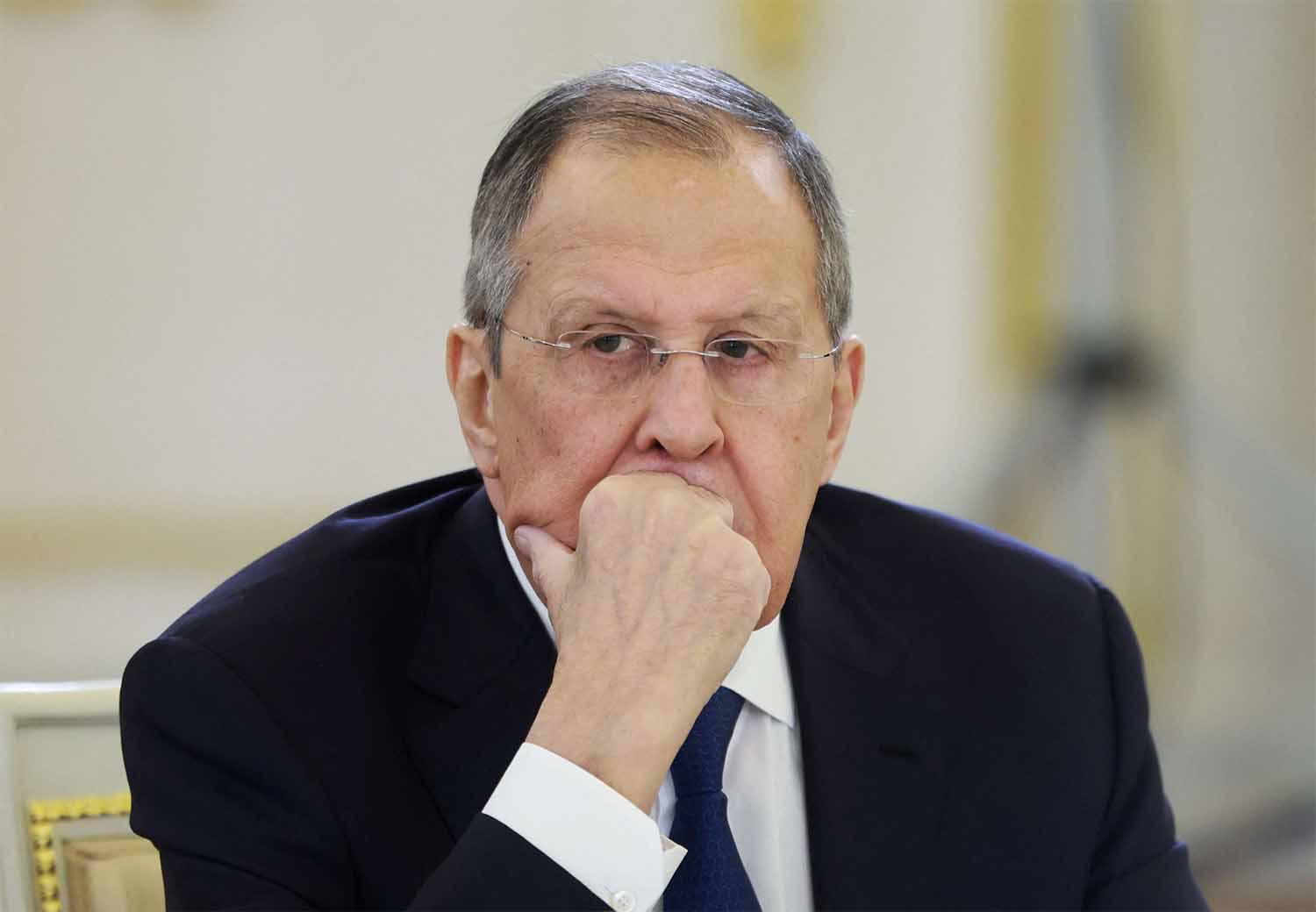 Lavrov reiterated Russia's call for an immediate cessation of hostilities by all parties