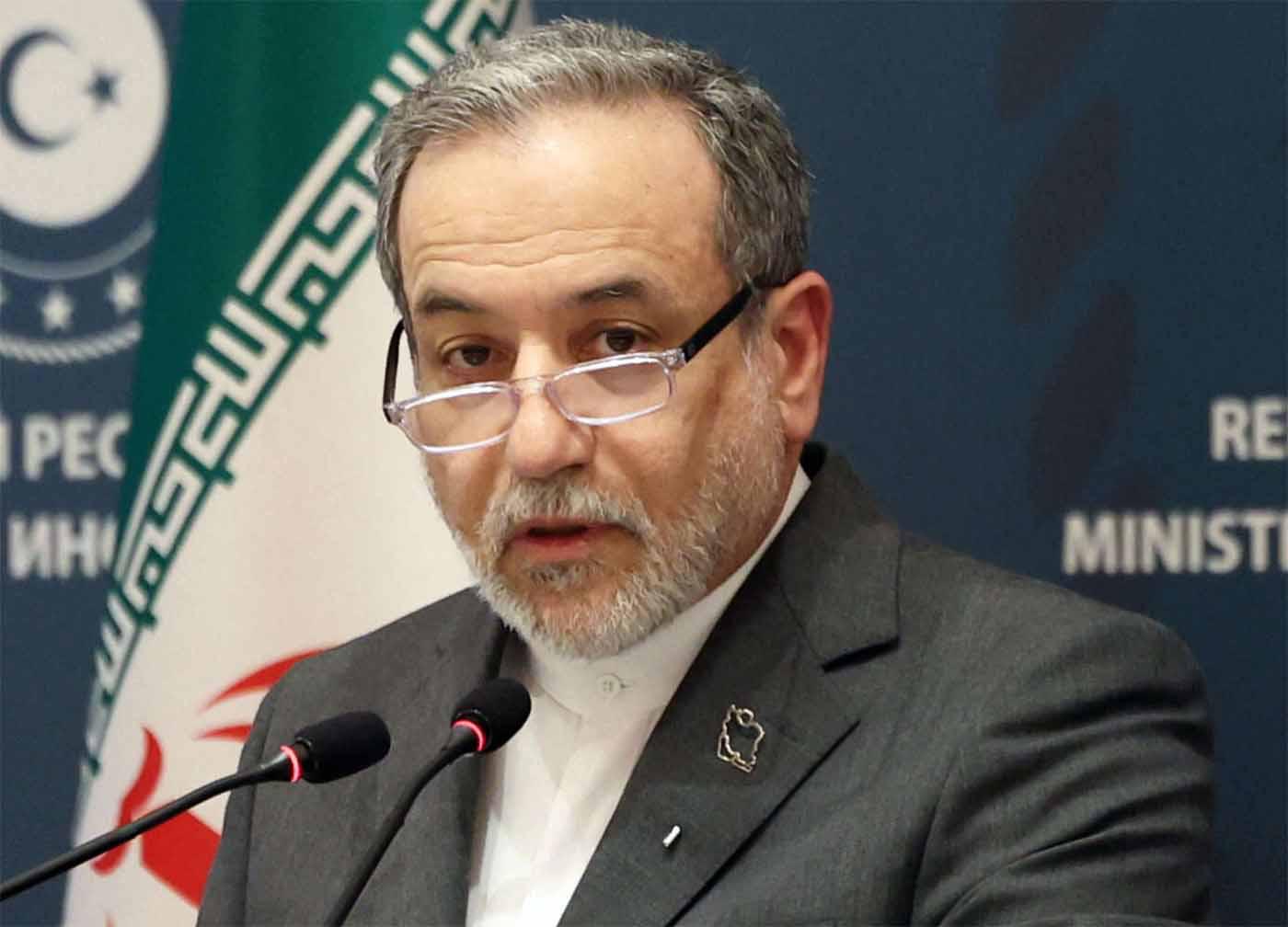 Iran's Foreign Minister Abbas Araqchi 