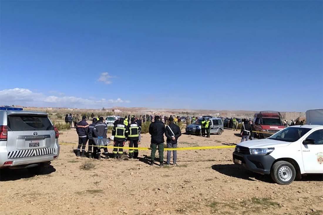 Local authorities and gendarmes mobilised 