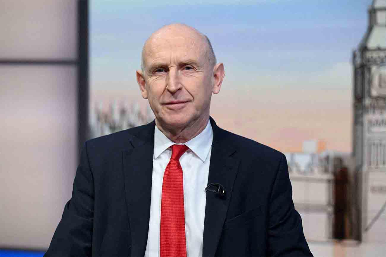 UK Defence Secretary John Healey