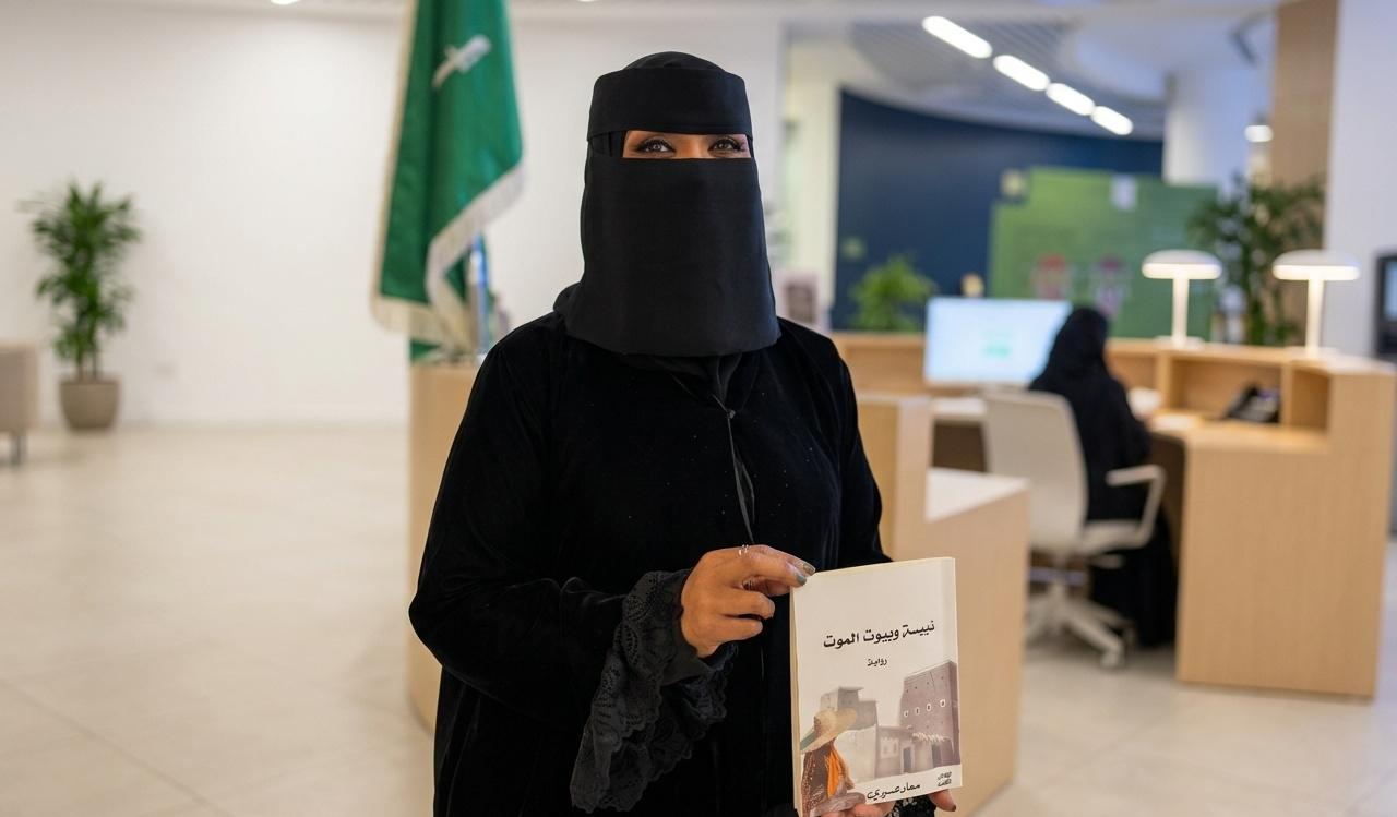 الروائية السعودية سعاد عسيري