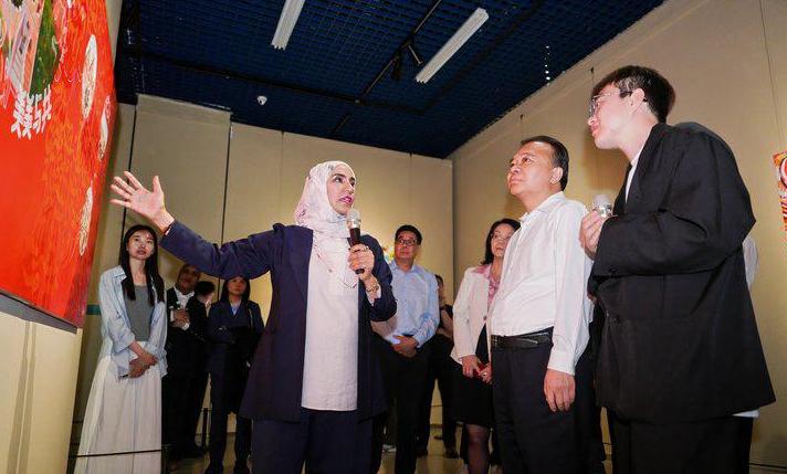 ملتقى الفنانين العرب في الصين