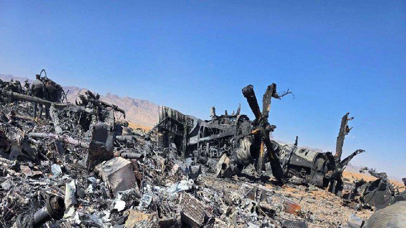 الجيش الأميركي اضطر إلى تدمير طائرتي نقل عسكري حتى لا تقعا في ايدي الايرانيين