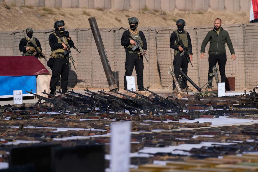 الحشد الشعبي استولى على أسلحة من داعش