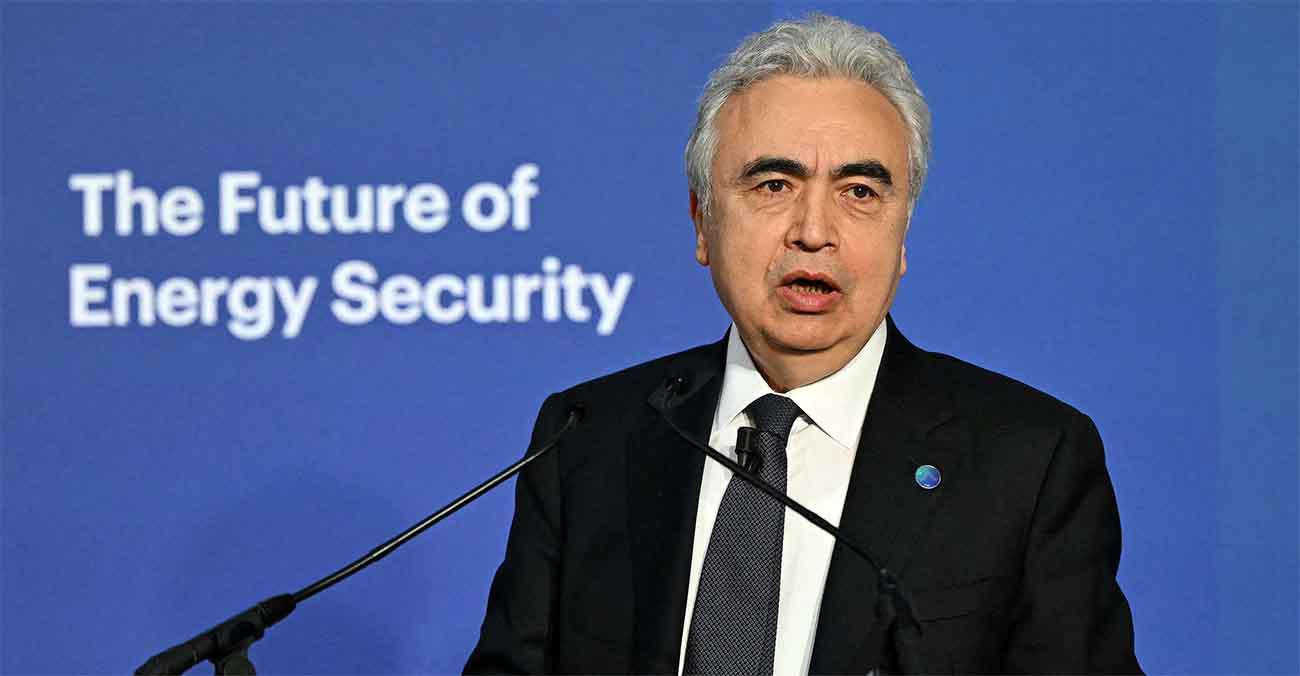 Birol sounded the alarm