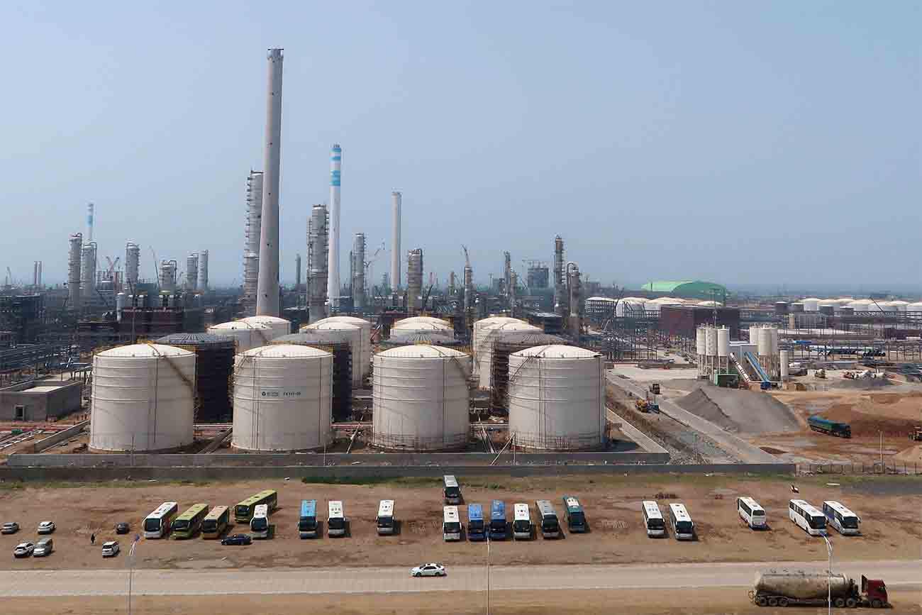 Hengli Petrochemical refinery