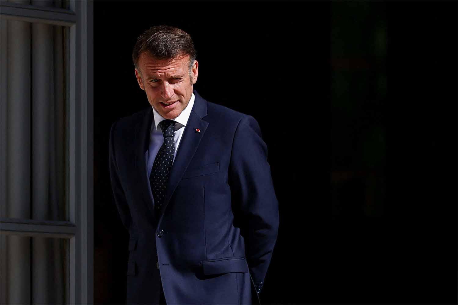 French President Emmanuel Macron