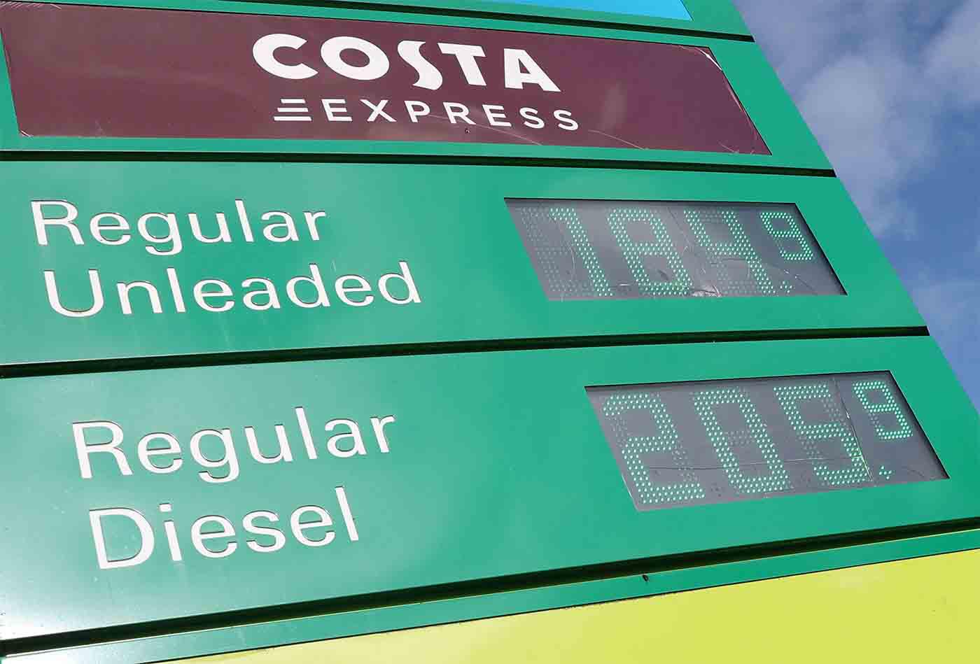 Motor fuels showed the biggest monthly rise since 2022