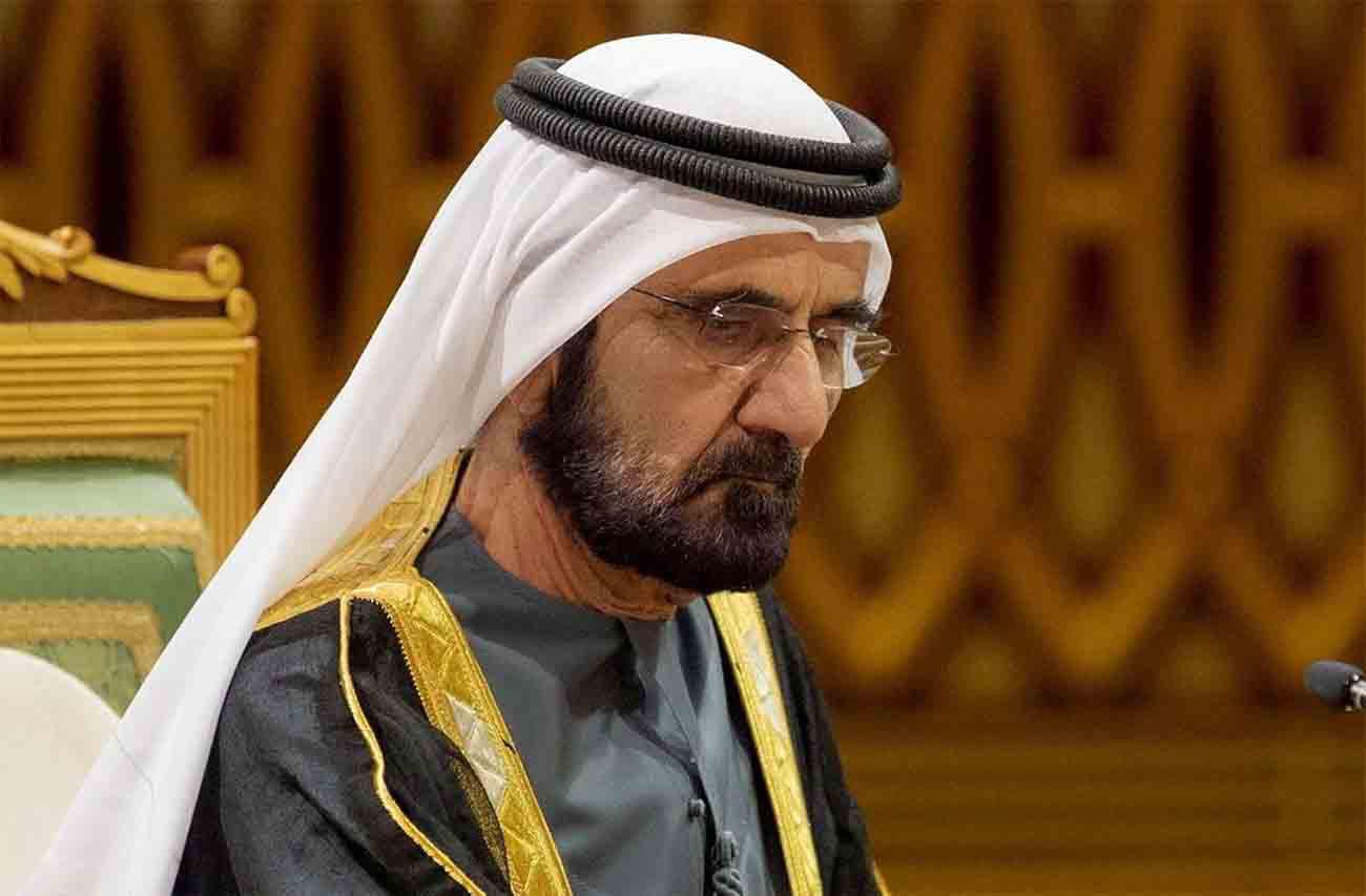 UAE prime minister Sheikh Mohammed bin Rashid Al Maktoum 