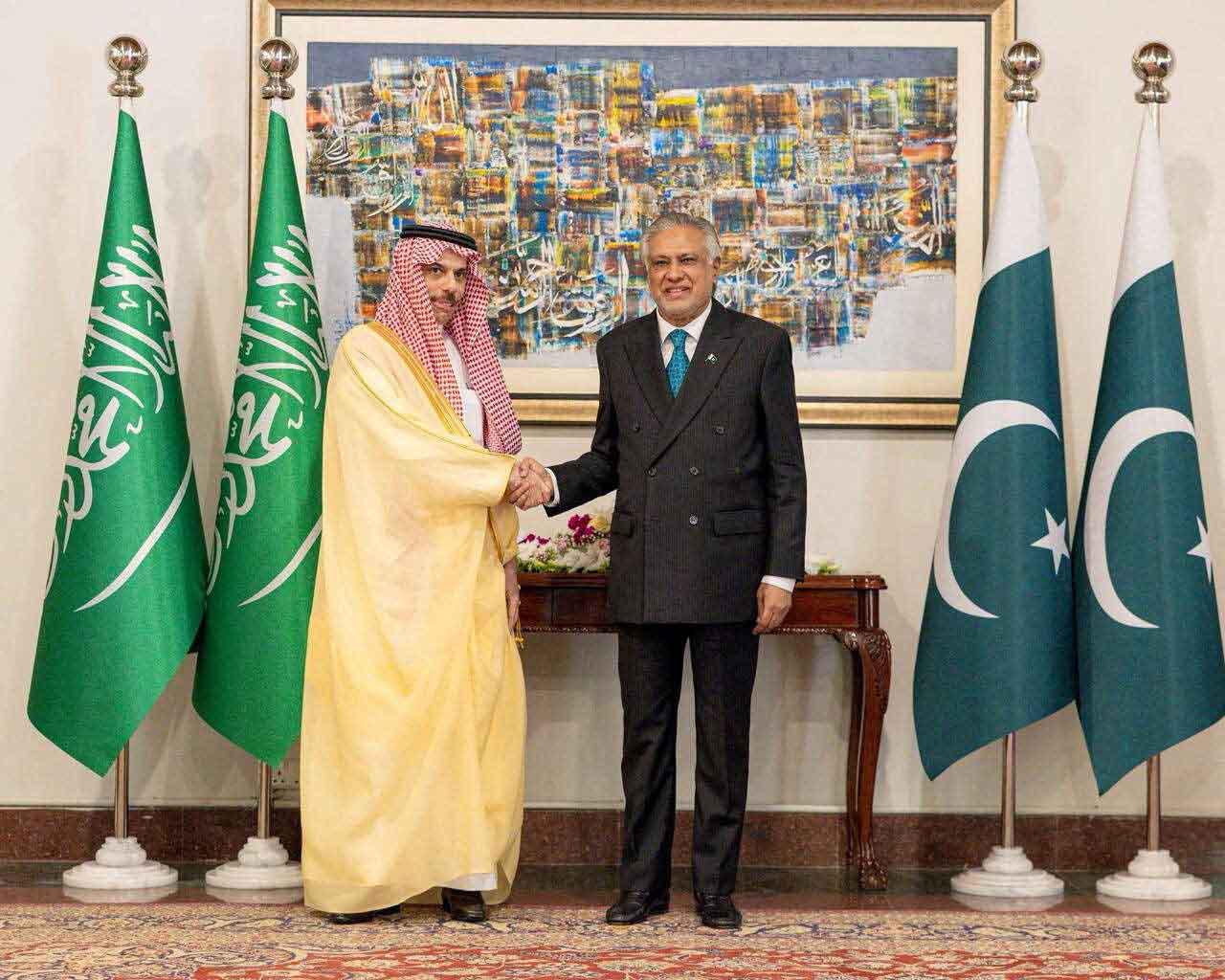 The move underlines a deepening relationship between Riyadh and Islamabad